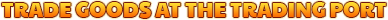 You start trading some simple basic products but after a while you will control a production chain of crafted goods that can be delivered to your citizens or sold at the market.